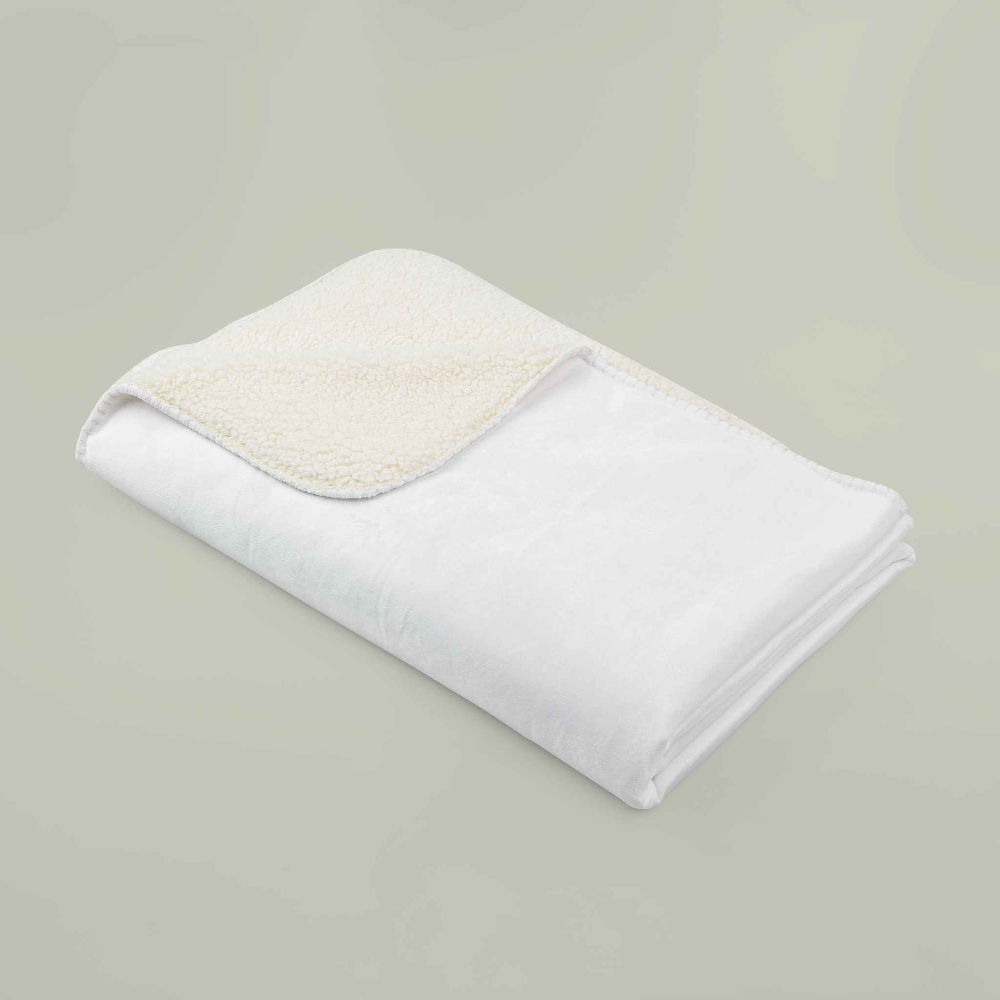 Personalized Fleece Sherpa Blanket