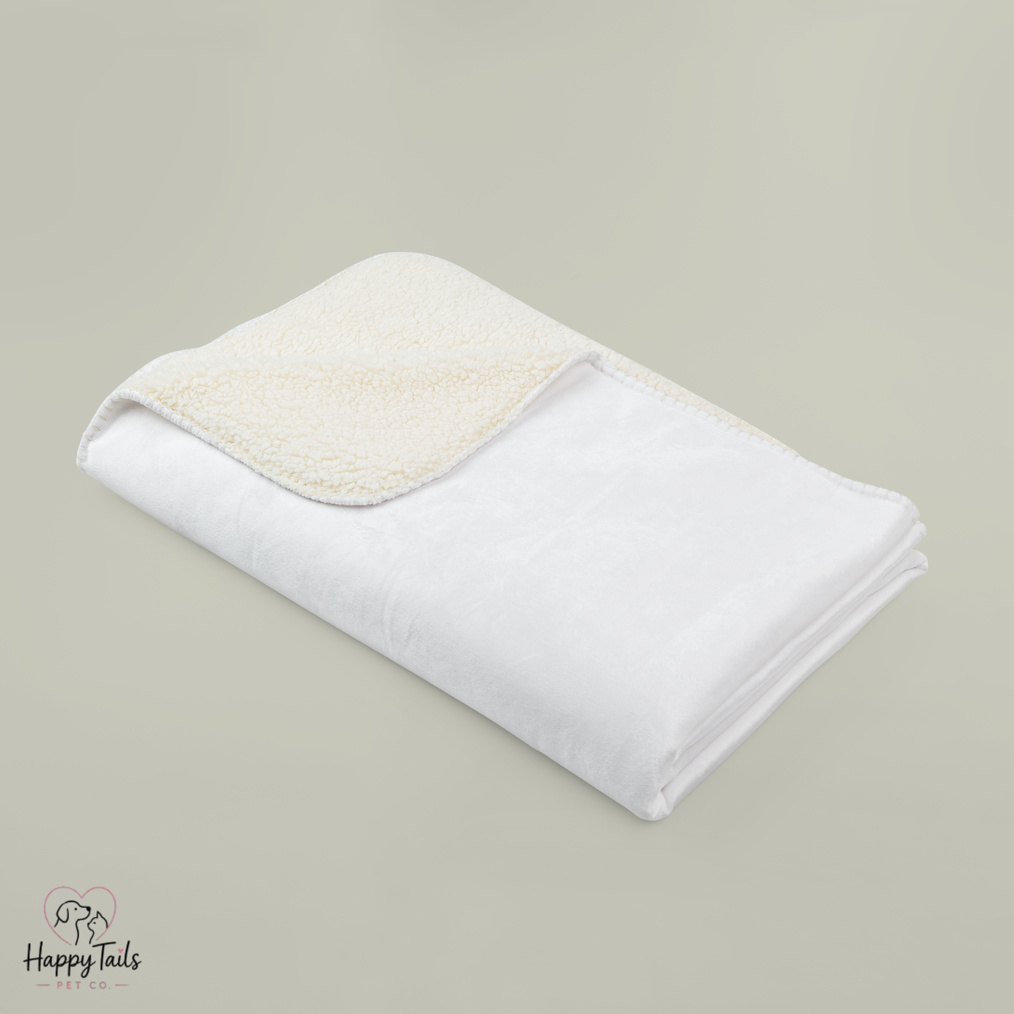Personalized Fleece Sherpa Blanket
